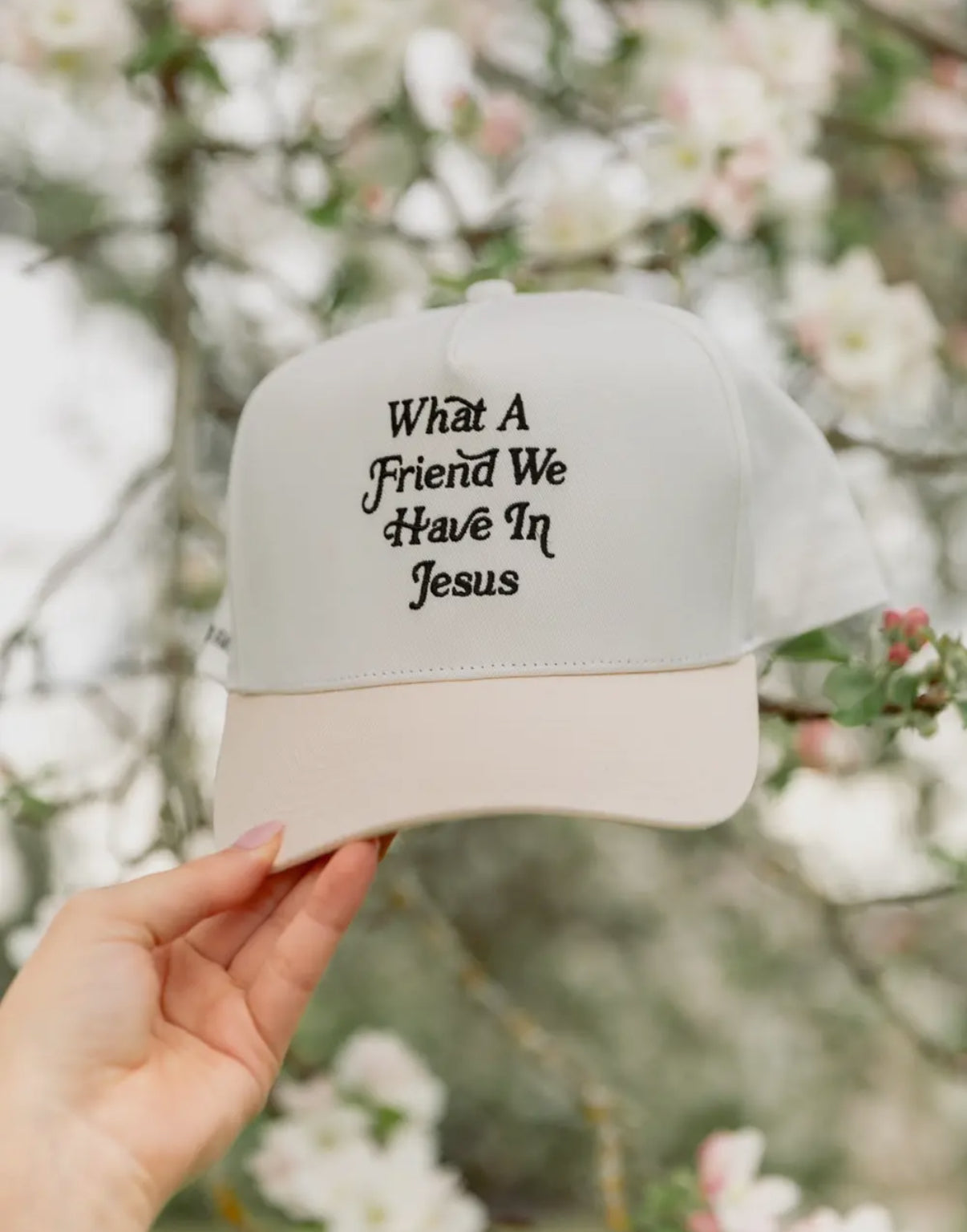 What a friend we have in Jesus hat
