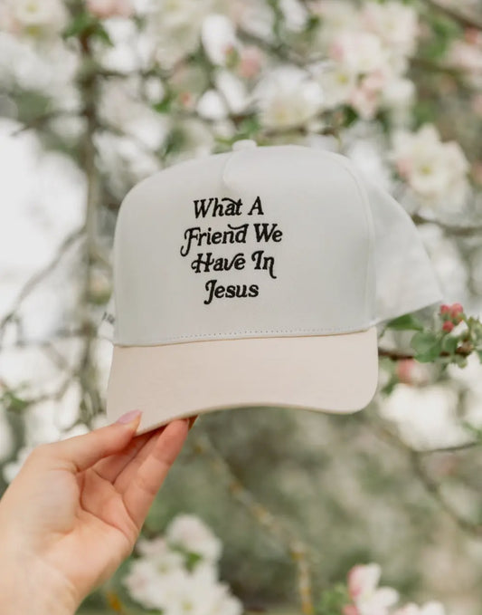 What a friend we have in Jesus hat