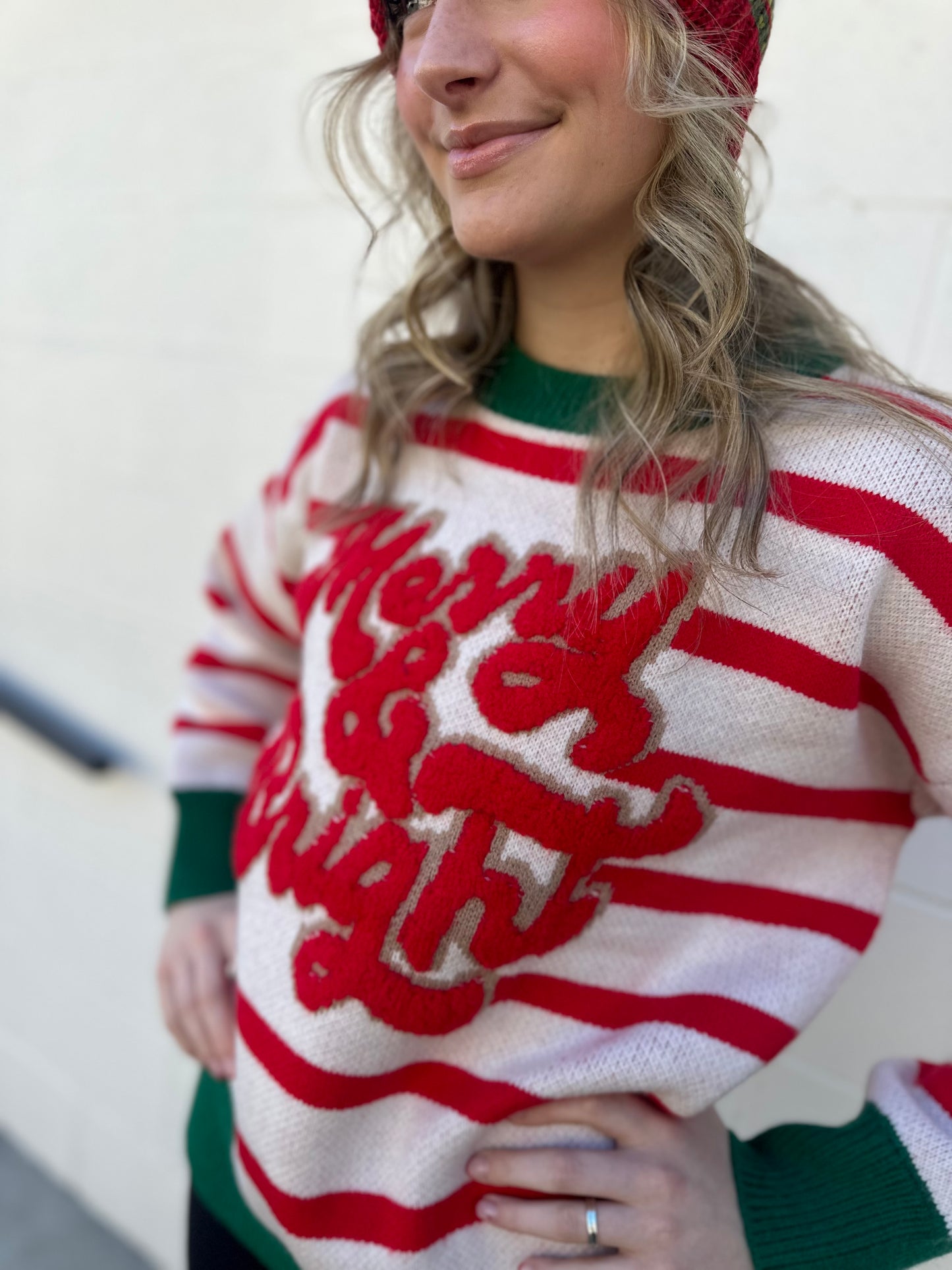 Merry and bright sweater.
