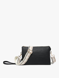 M2056 Black Izzy Crossbody w/ Guitar Strap