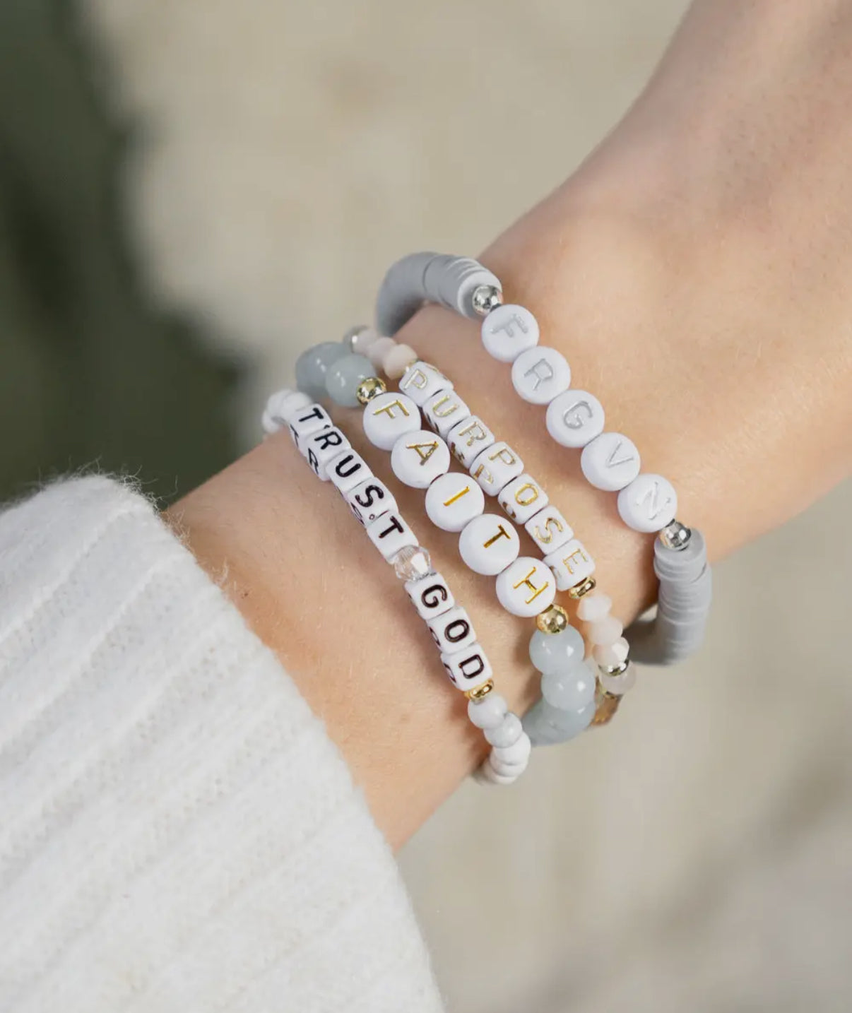 Trust God bracelet