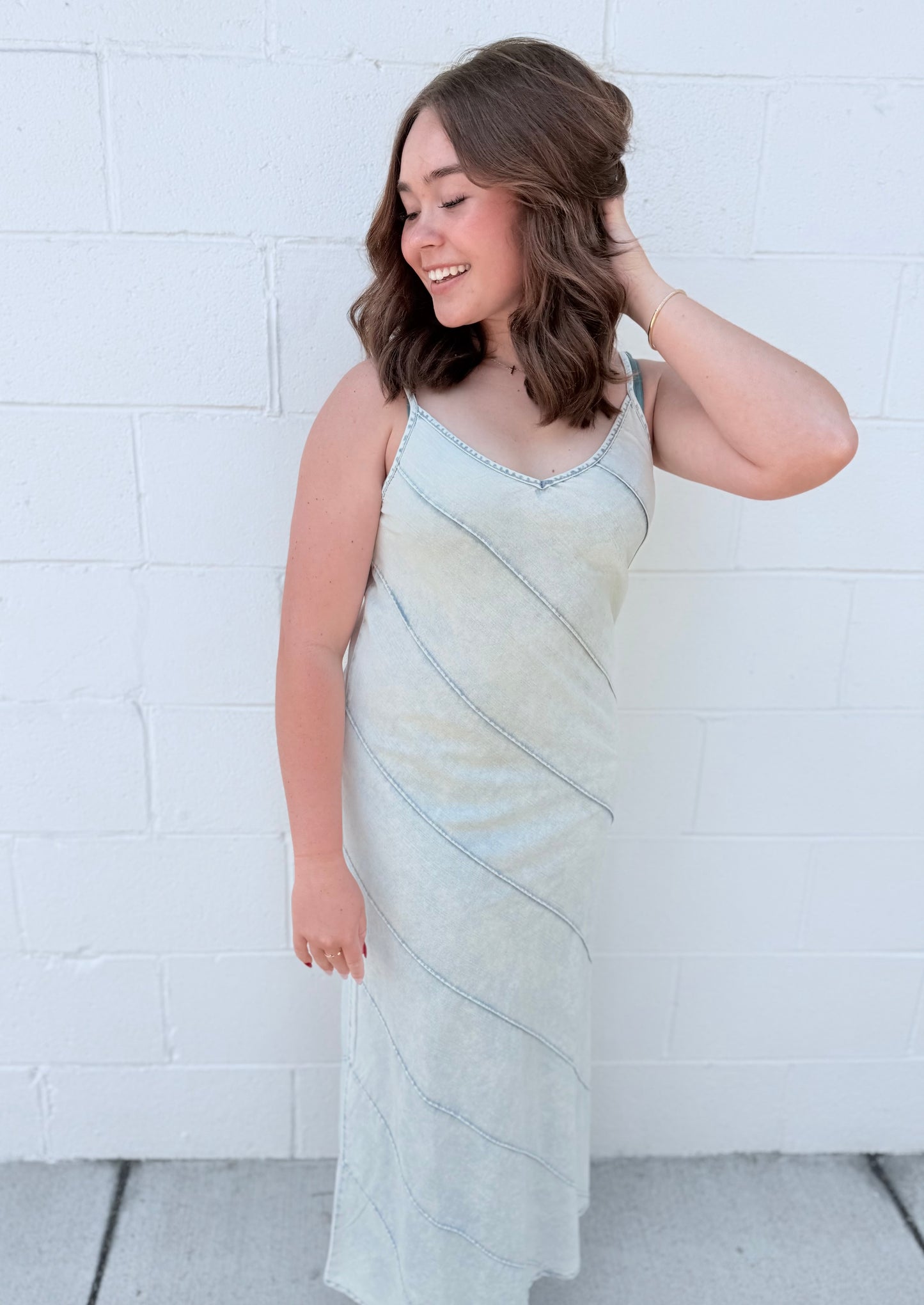 Denim dress