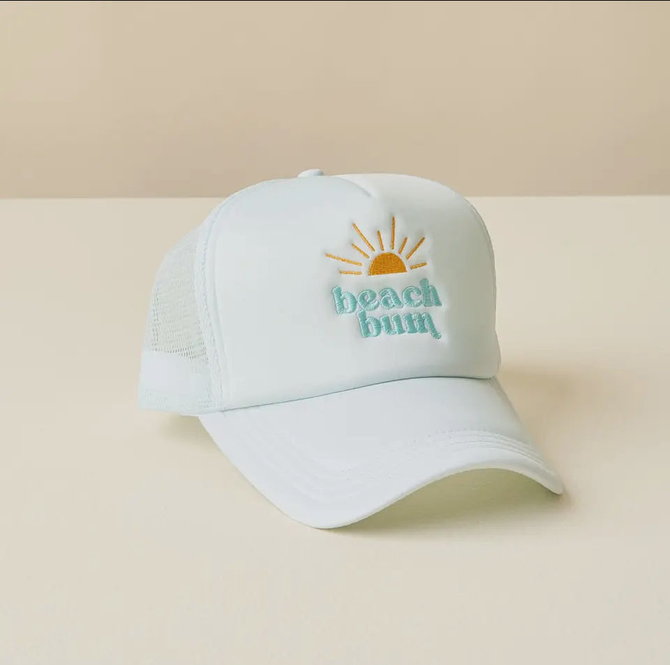 Trucker Hat: Beach Bum